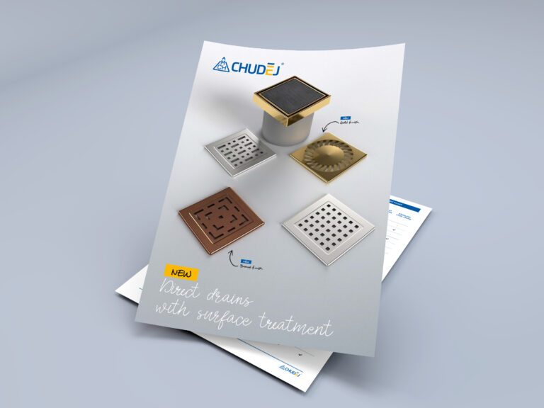 Leaflet direct drains with surface treatment